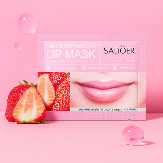 Masque lèvre à la fraise